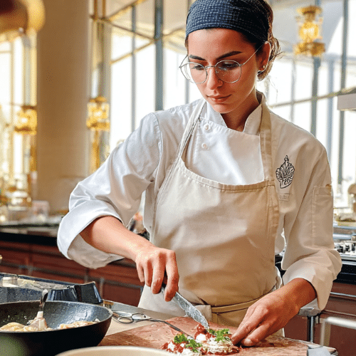 Portrait of Juliana Maeve Hollingsworth, Founder of Sizzle Swoop