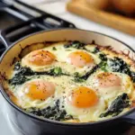 Baked Eggs Florentine