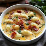 Cheddar Bacon Gnocchi Soup: A Comforting Recipe