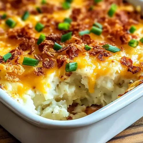 Easy Twice Baked Potato Casserole