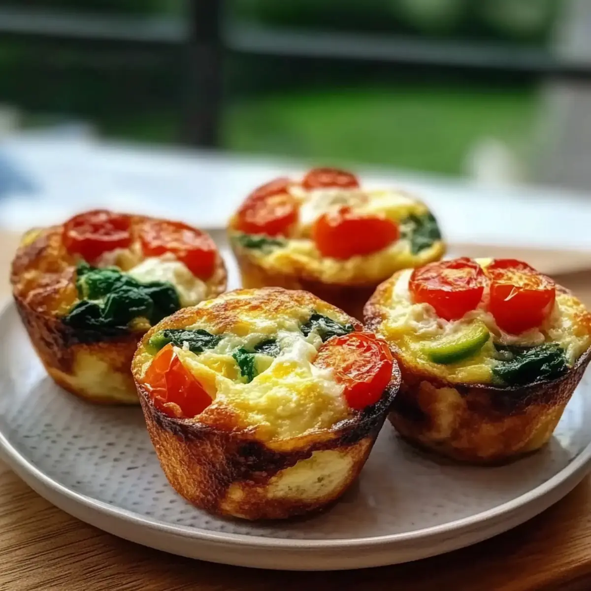 Egg White Muffins with Veggies