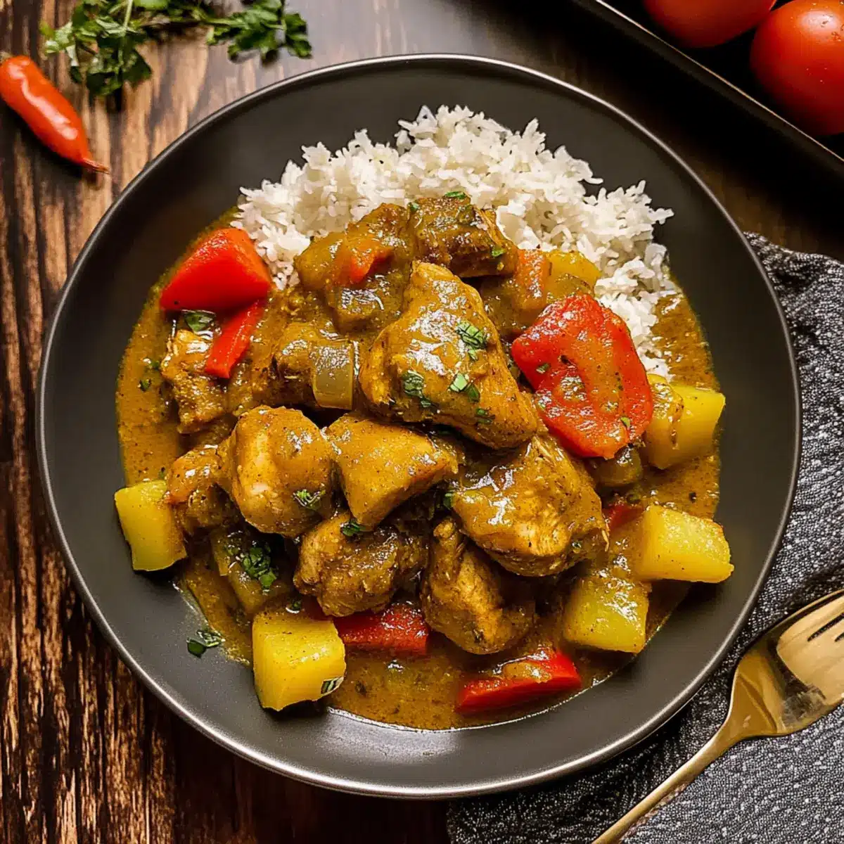 Jamaican Curry Chicken