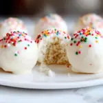 No Bake Sugar Cookie Truffles