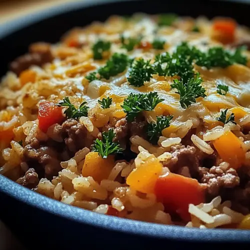 One-Pot Beef and Rice Casserole for Busy Weeknights