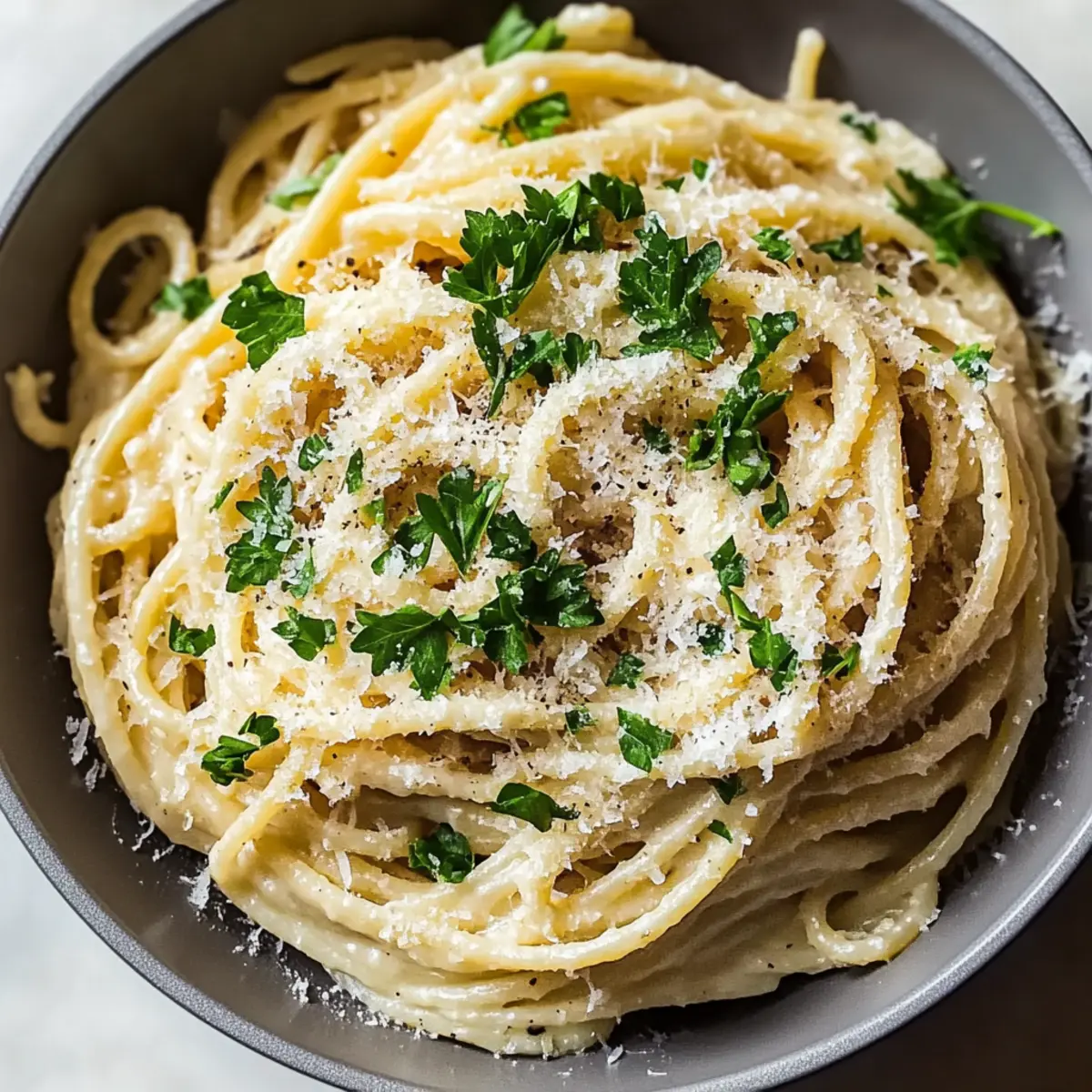 One Pot Garlic Butter Pasta