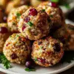 Thanksgiving Stuffing Balls
