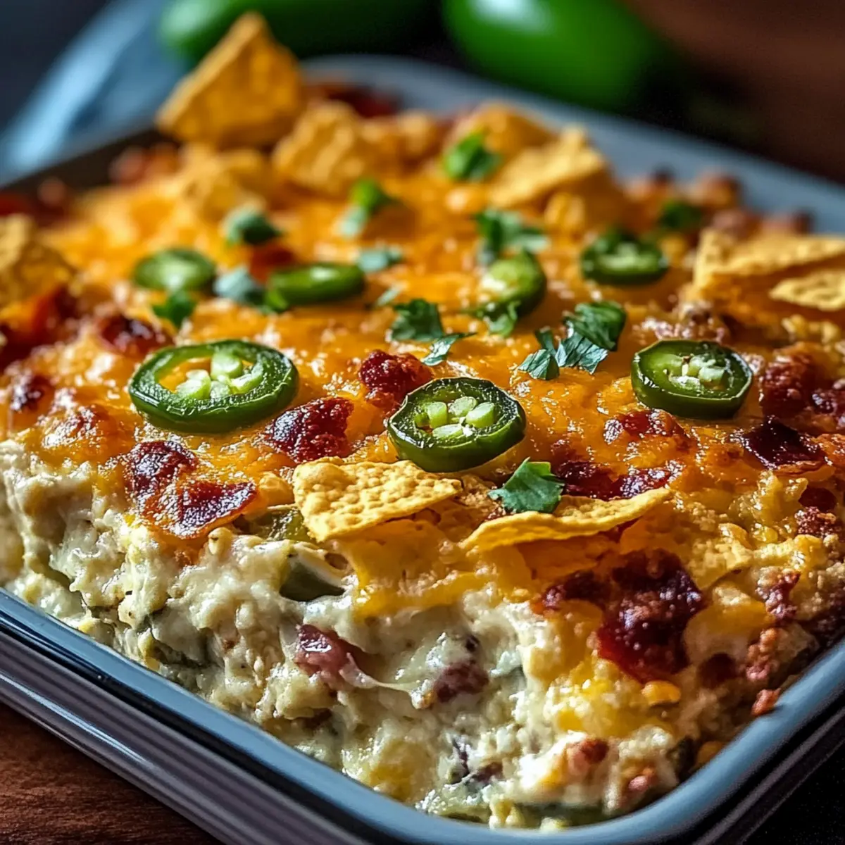 Ultimate Jalapeño Popper Casserole