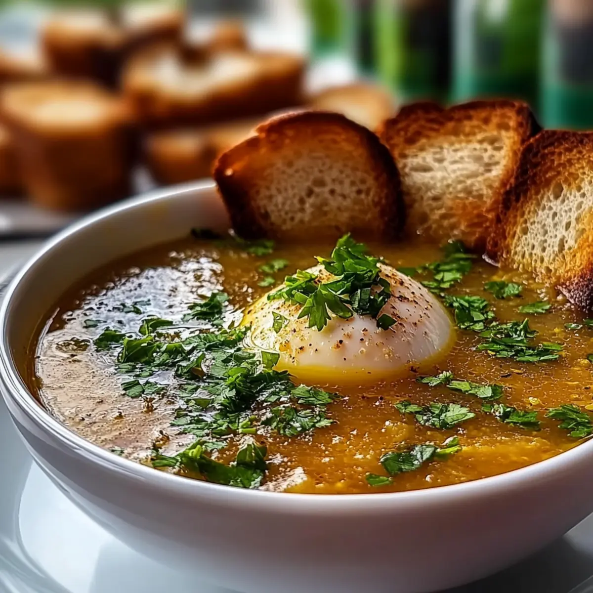 Tasty Mexican Garlic Soup