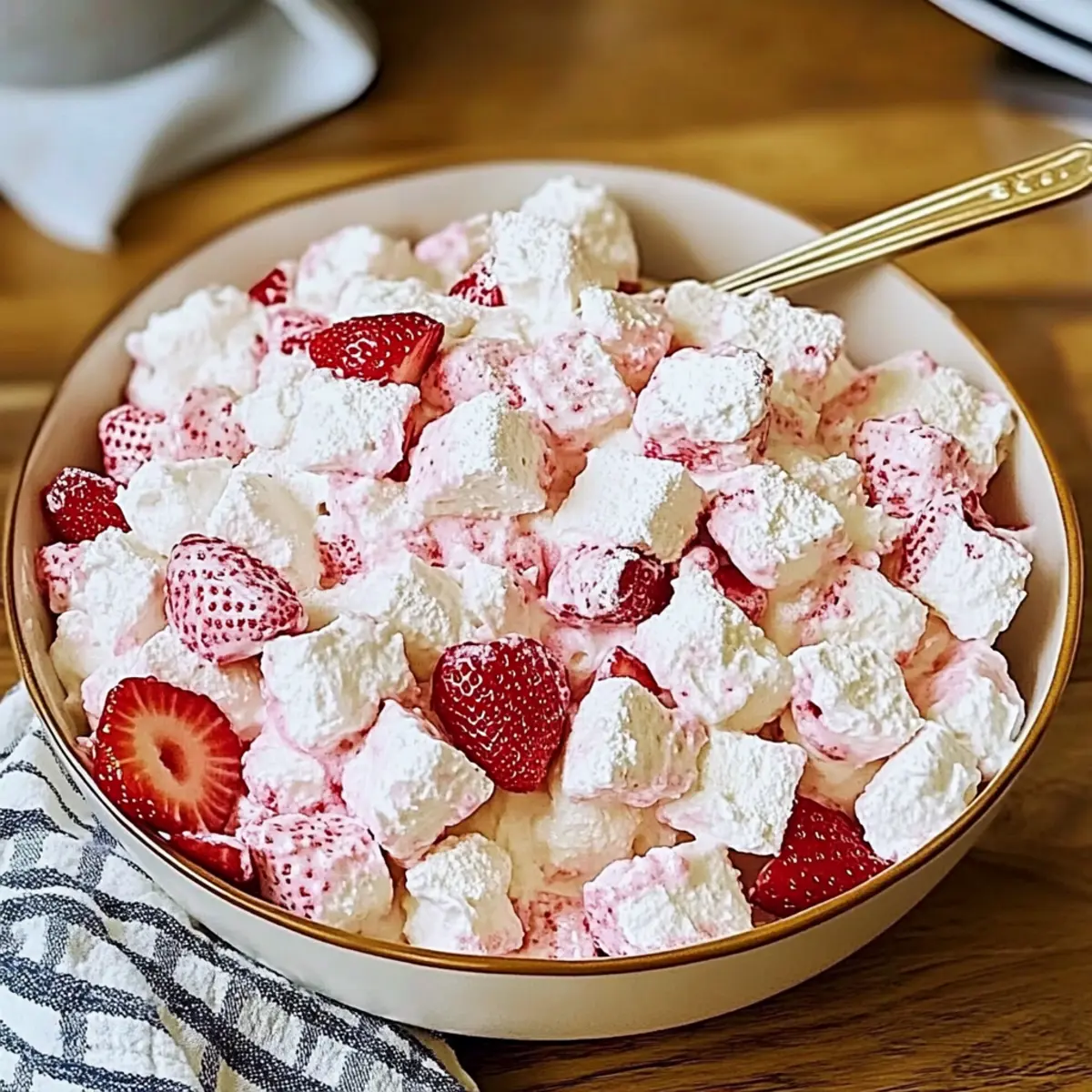 Strawberry Shortcake Fluff Salad Recipe