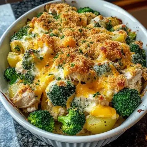 Baked Potato Chicken and Broccoli Casserole
