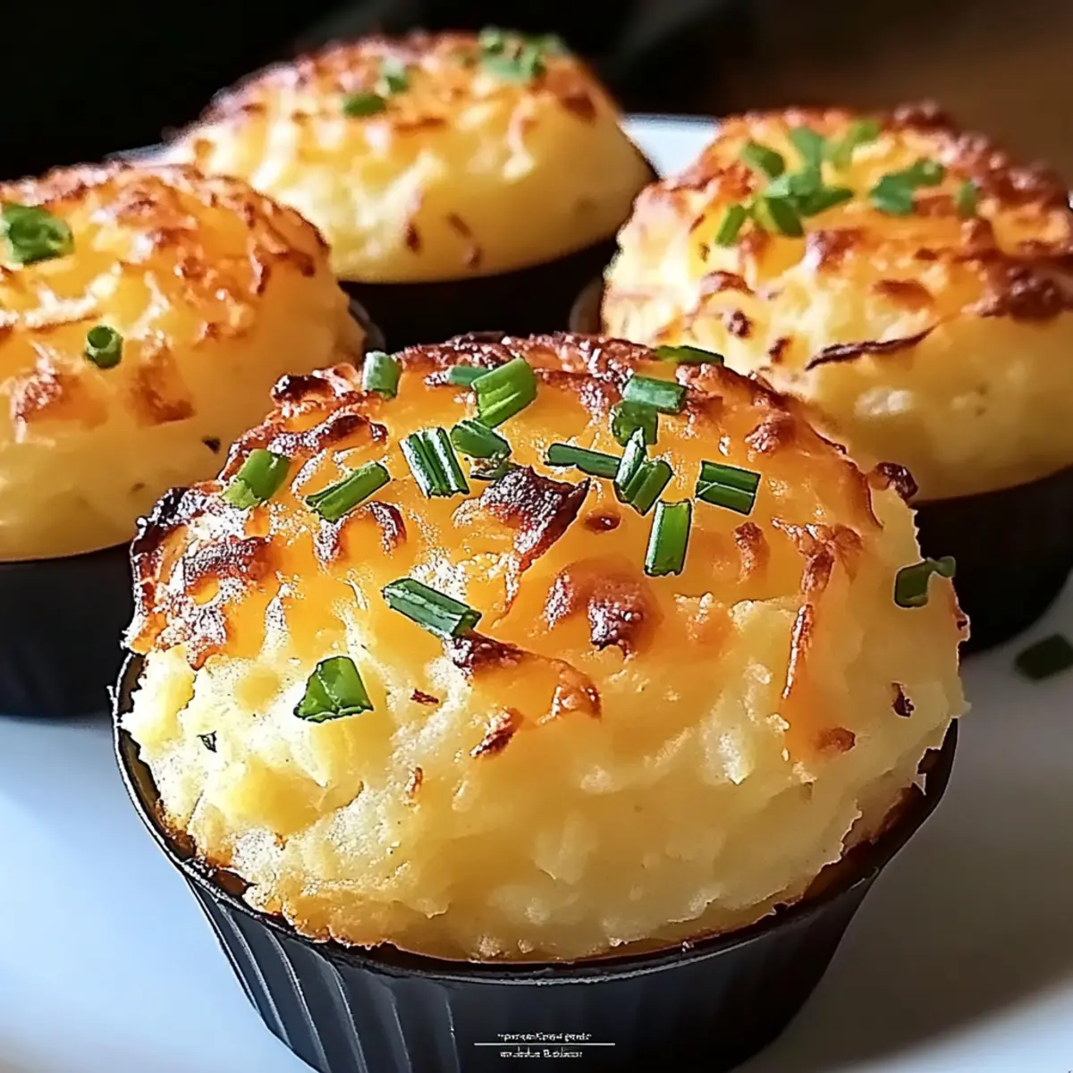 Cheesy Mashed Potato Puffs