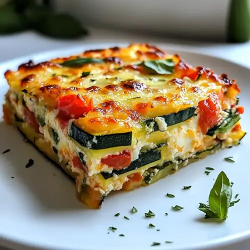 Cottage Cheese and Veggie Bake
