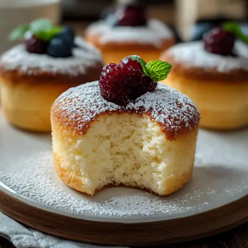 Fluffy Japanese Cotton Cheesecake Cupcakes: A Sweet Escape