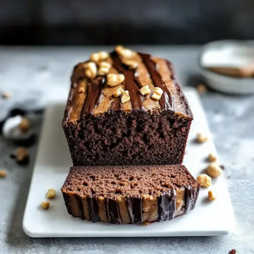 Irresistible Chocolate Peanut Butter Banana Bread Recipe