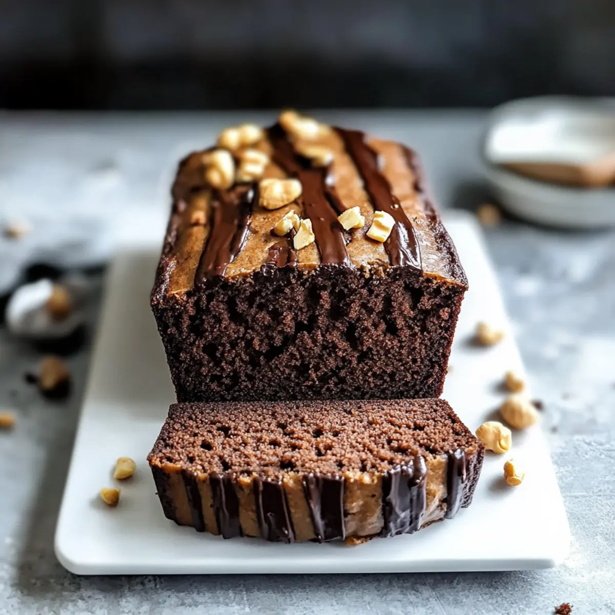 Irresistible Chocolate Peanut Butter Banana Bread Recipe