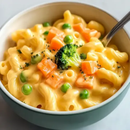 Kid Friendly One Pot Mac and Cheese with Veggies for Kids