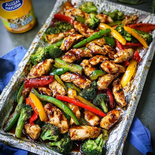 Sheet Pan Chicken Stir Fry