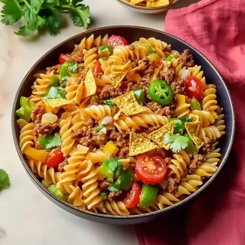 Quick Taco Pasta Salad