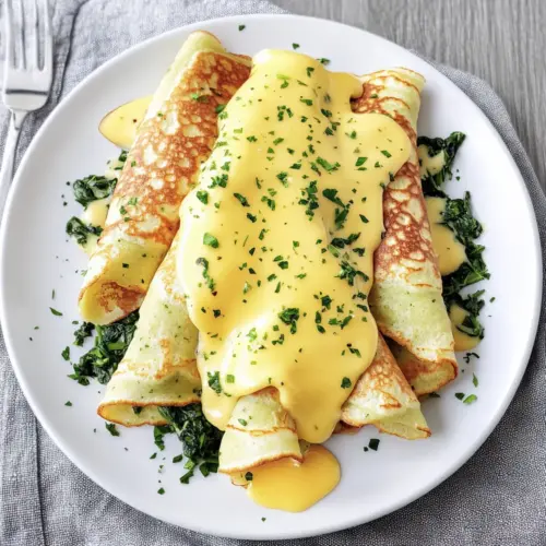 Savory Breakfast Crepes