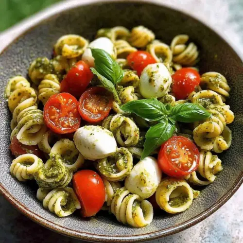 Basil Pesto Pasta Salad