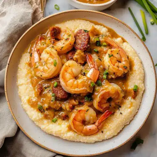 Creamy Lowcountry Shrimp and Grits