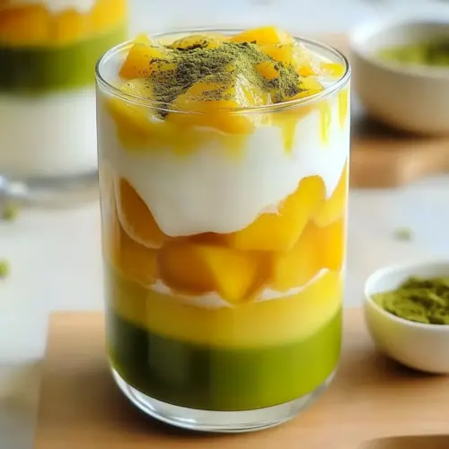 Iced Mango Matcha Latte Recipe for a Refreshing Summer Drink