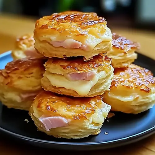 Ham and Cheese Butter Swim Biscuits Recipe for Easy Comfort Food