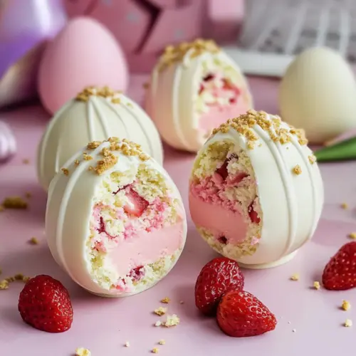 Strawberry Shortcake Easter Egg Bombs