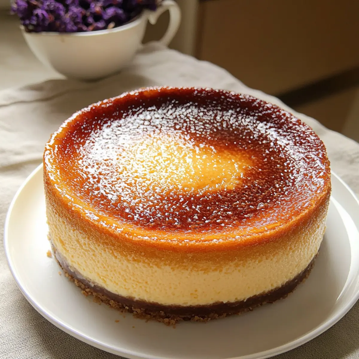 Crème Brûlée Cheesecake