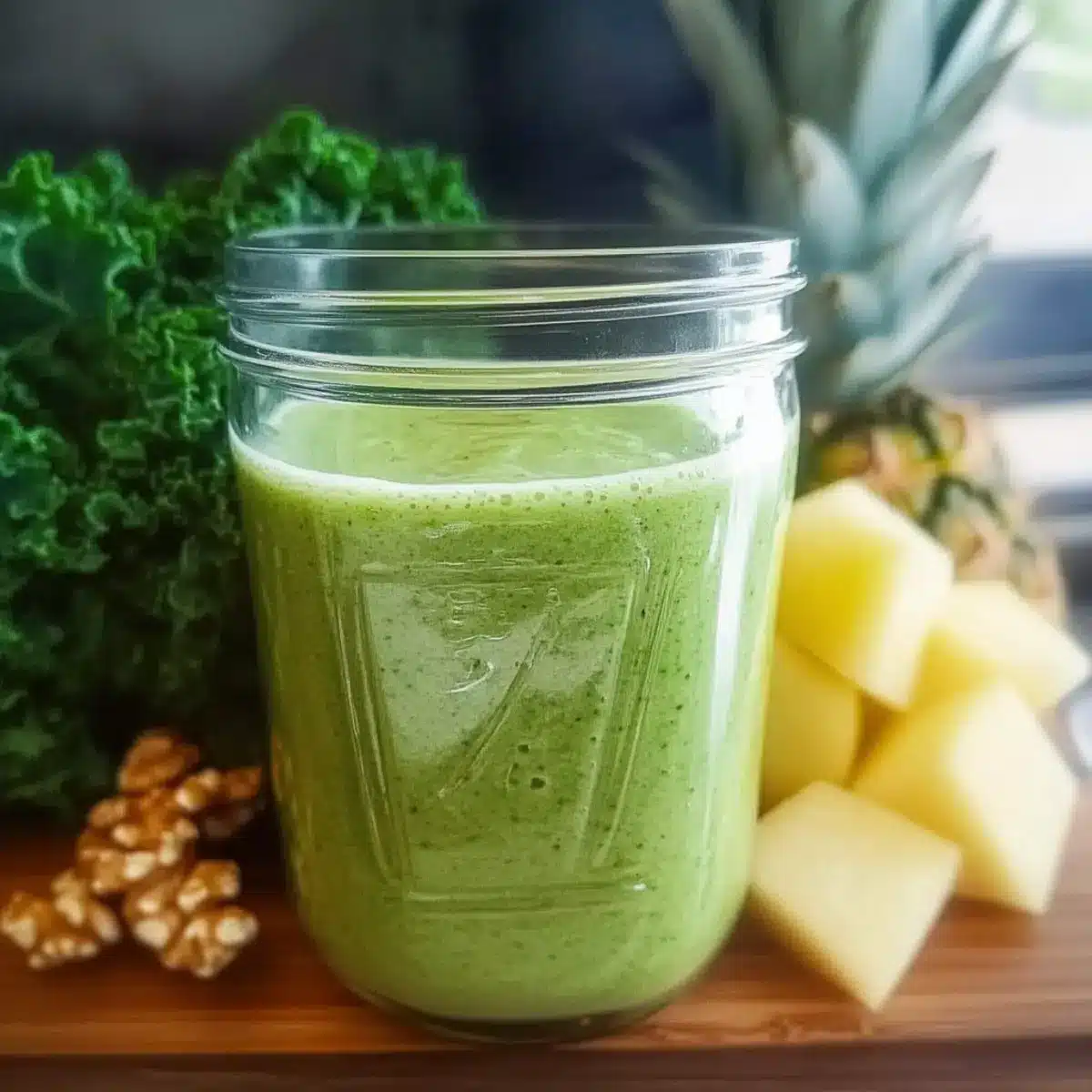 High-Protein Detox Green Smoothie