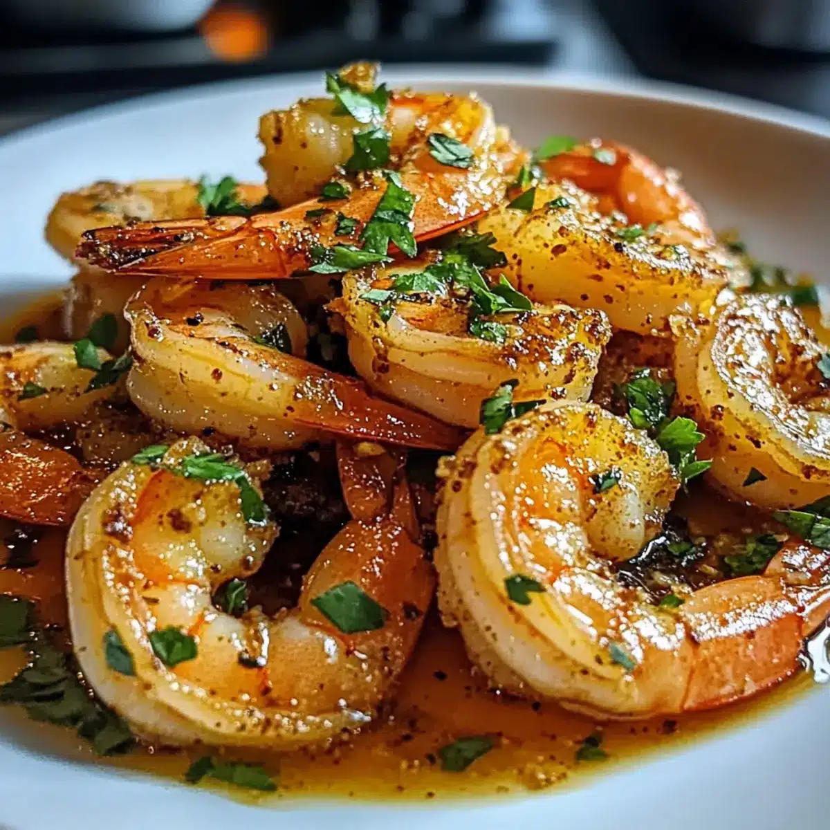 Hawaiian Garlic Shrimp