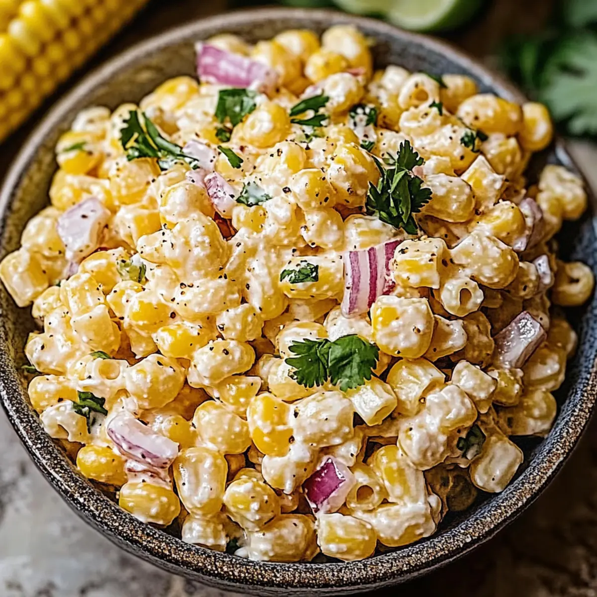 Mexican Street Corn Pasta Salad: A Flavorful Twist Awaiting You!