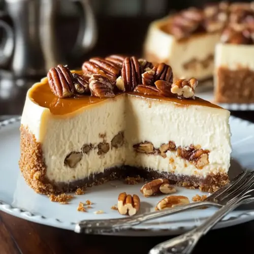 Butter Pecan Cheesecake