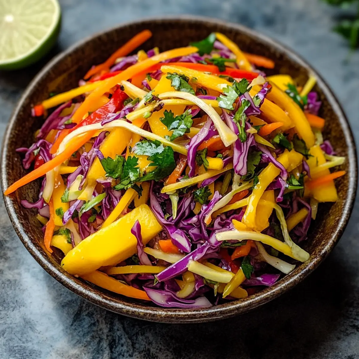 Quick And Easy Mango Slaw: A Fresh Weeknight Favorite