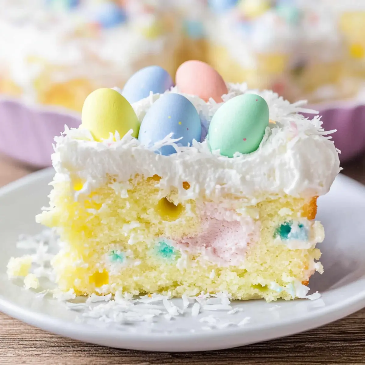 Easter Poke Cake